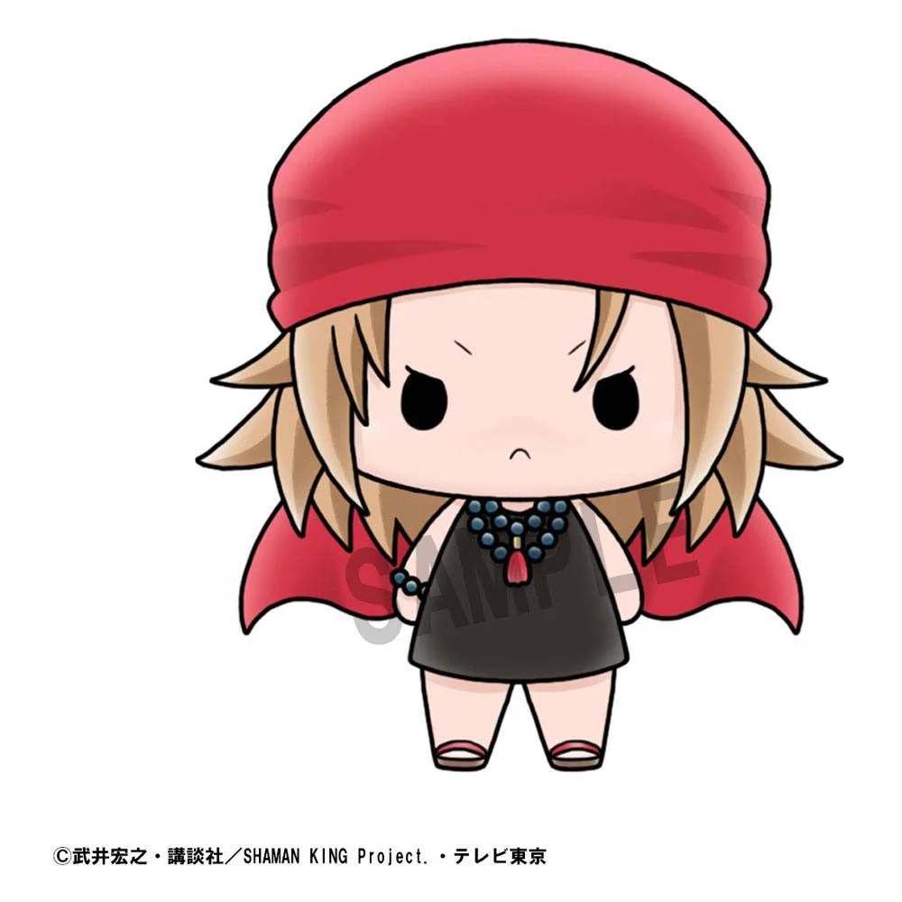 Shaman King Chokorin Mascot Series Trading Figure 5 cm Blind Box - 1 Unidade